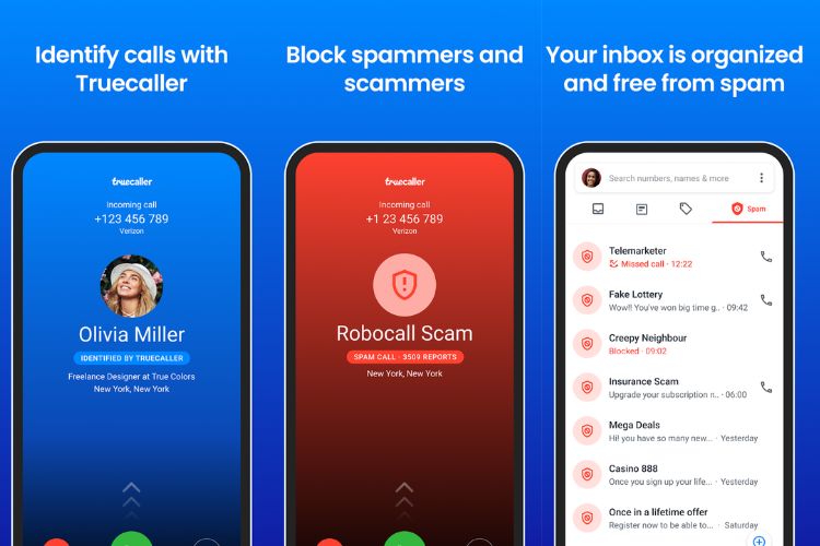 Truecaller app