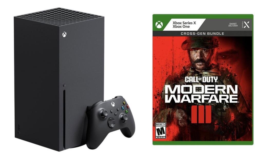 Xbox Series X and COD MW3 