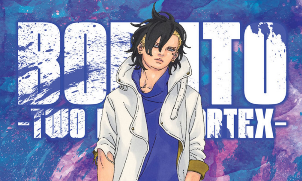 Boruto manga cover featuring Kawaki