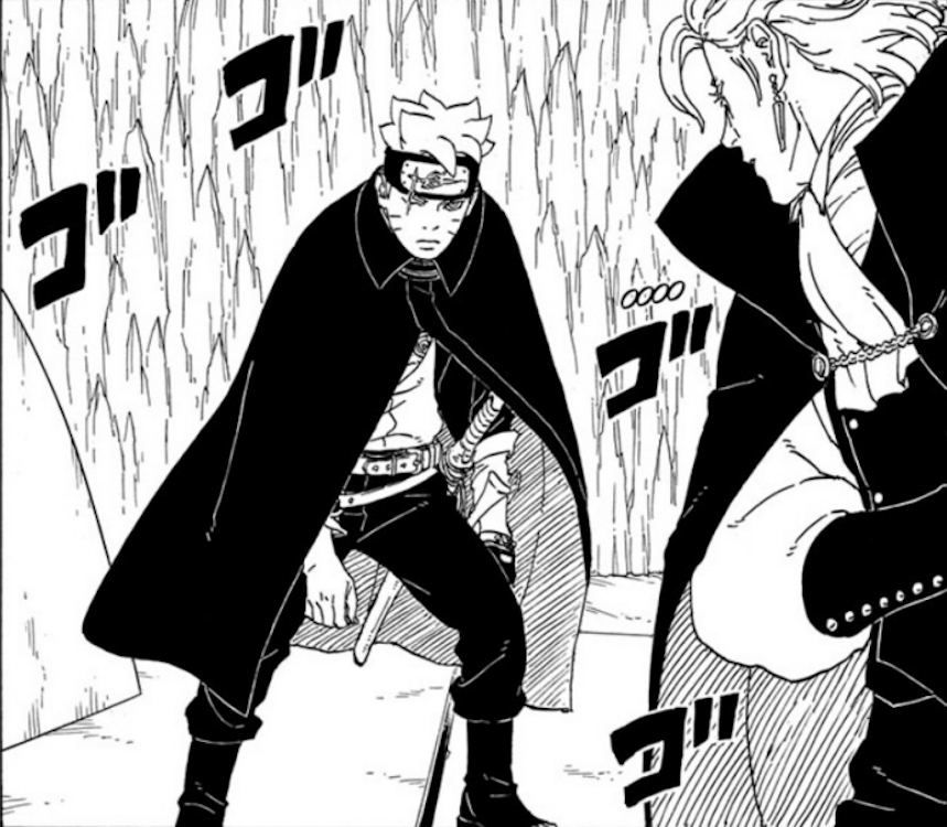 Boruto vs Code in chapter 5