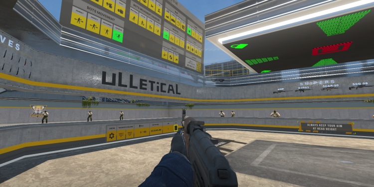 counter strike 2 aim_botz training map 