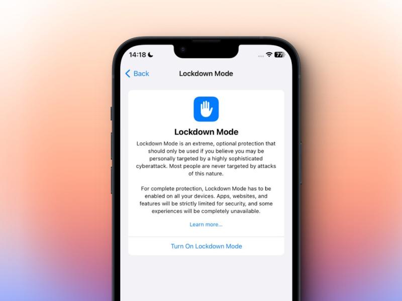 lockdown mode on iPhone explained