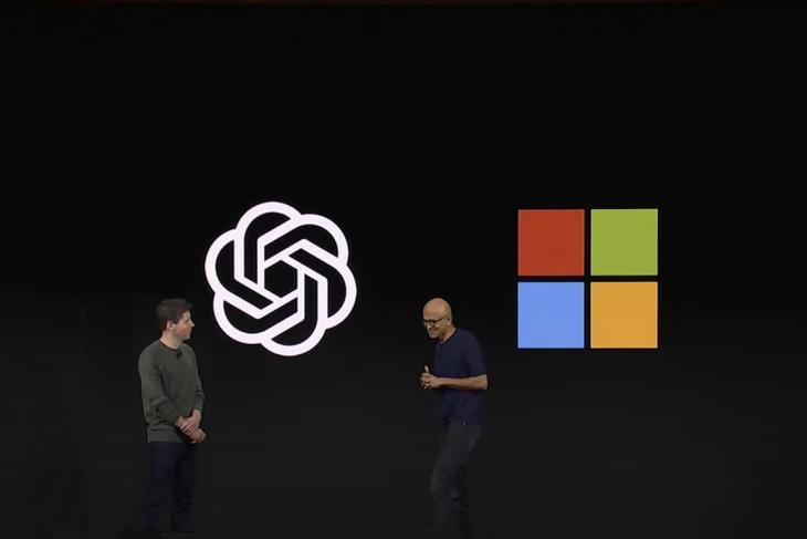 Microsoft hires Sam Altman creator of chatgpt and former ceo of OpenAI