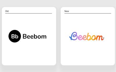 old vs new beebom logo