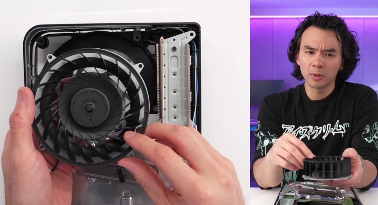 New PS5 Slim Teardown Video Shows Internals, Liquid Metal, Temperatures,  Power Consumption and More