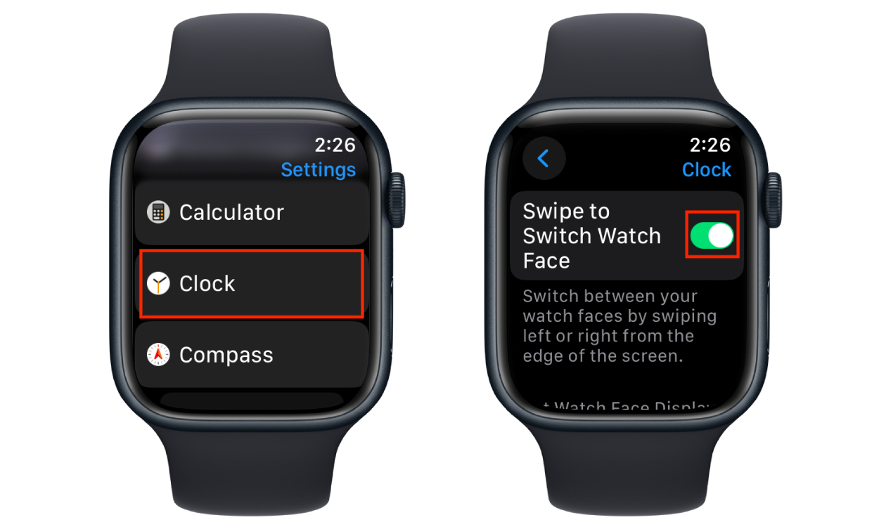 How to Enable Swipe to Change Watch Face on Apple Watch Beebom