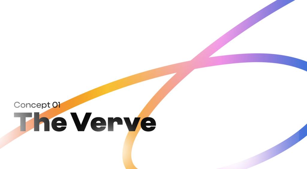 verve concept used for Beebom logo