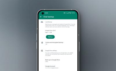 whatsapp chat backup on google drive