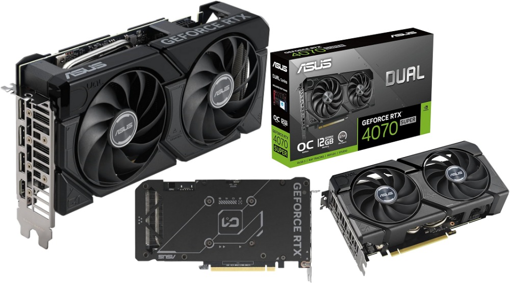 ASUS Dual Nvidia GeForce RTX 4070 Super with 16 pin power connector leaked online