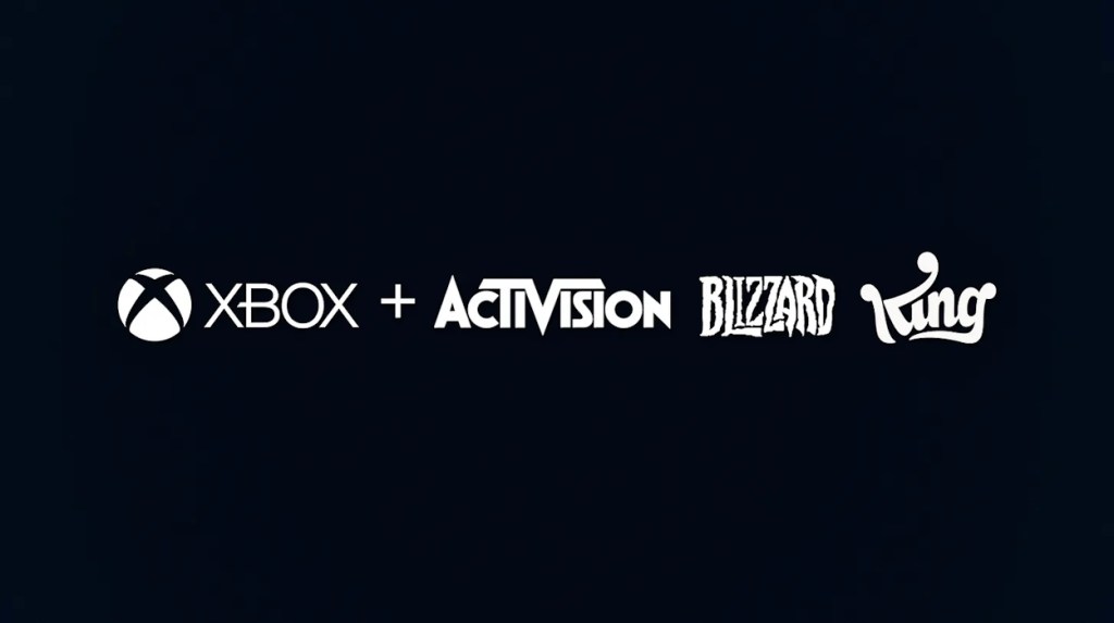 Activision Blizzard banner with Xbox