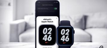 Apple Watch Mirroring on iPhone
