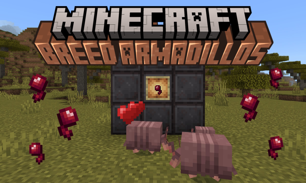 How To Breed Armadillos In Minecraft 1.21 