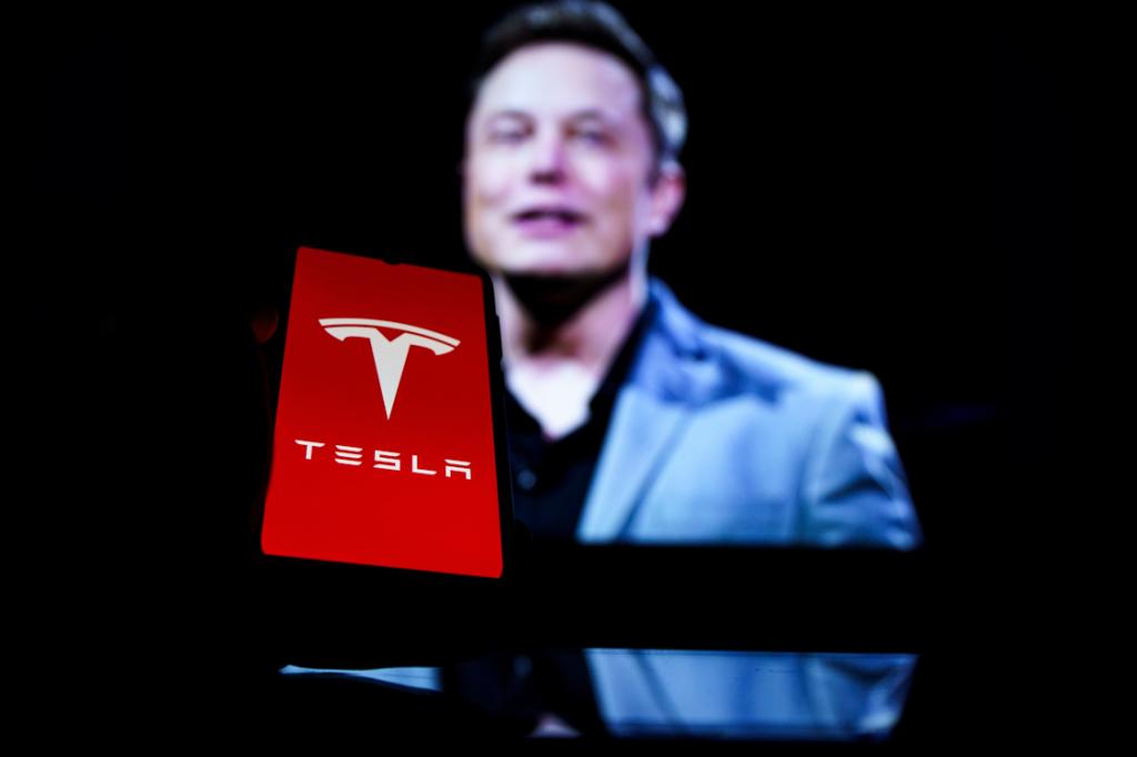 Elon Musk-led Tesla logo