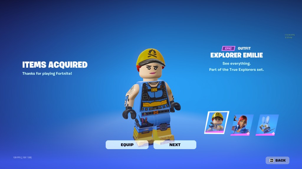 Skin gratuita no Fortnite: passo a passo para desbloquear a Explorer Emilie