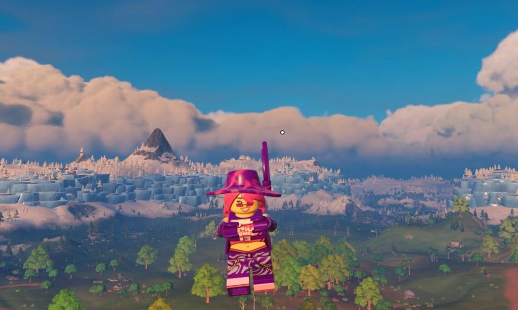 Fly in LEGO Fortnite