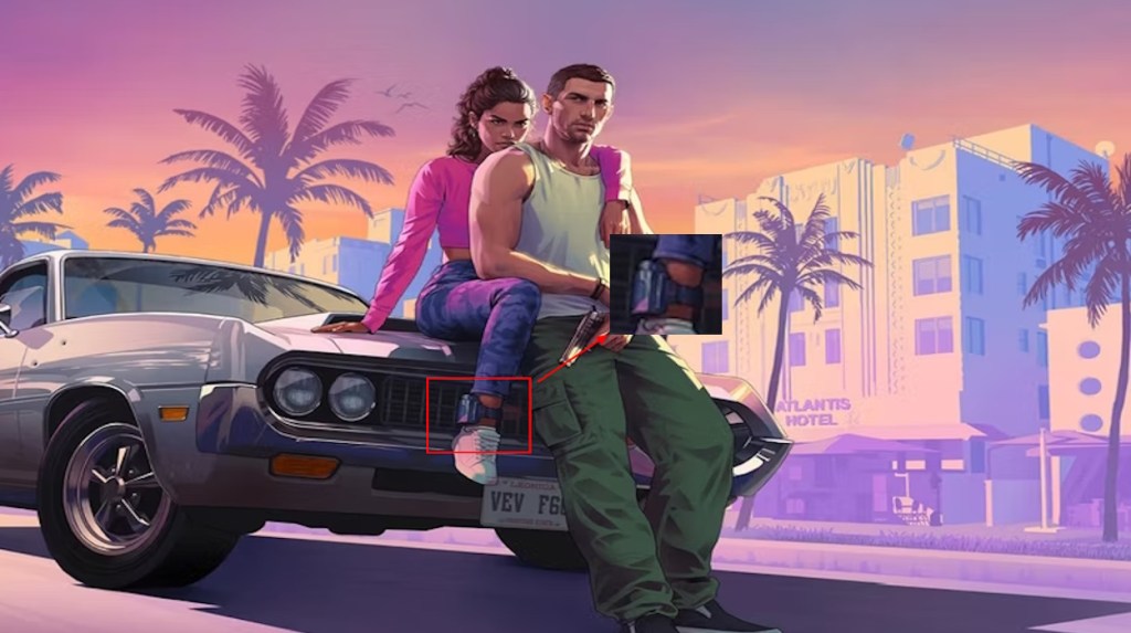 GTA 6 official poster Lucia Ankle Monitor