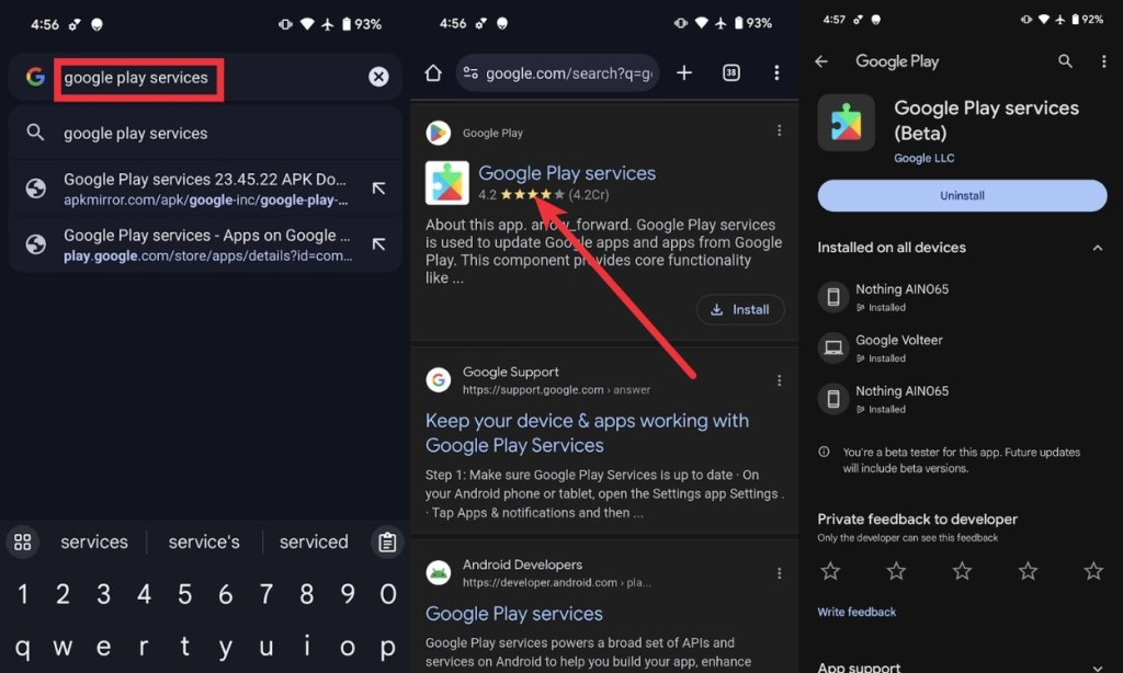 How to update Google Play Services on an Android phone or tablet