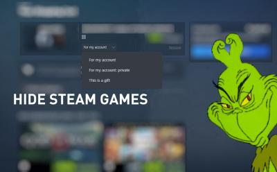 Hide Steam Gaems from your friends