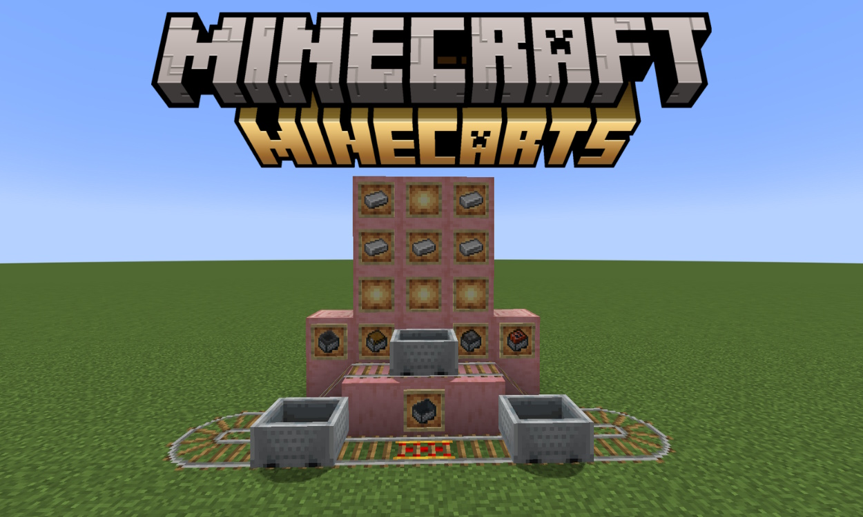 Blaze in a mine cart? : r/Minecraft