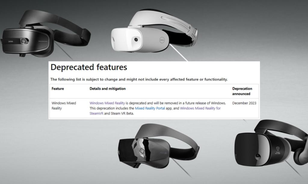 Microsoft discontinuing Windows Mixed Reality