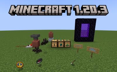 Various new changes and features added to Minecraft 1.20.3 such as decorated pots features, new bat model and more