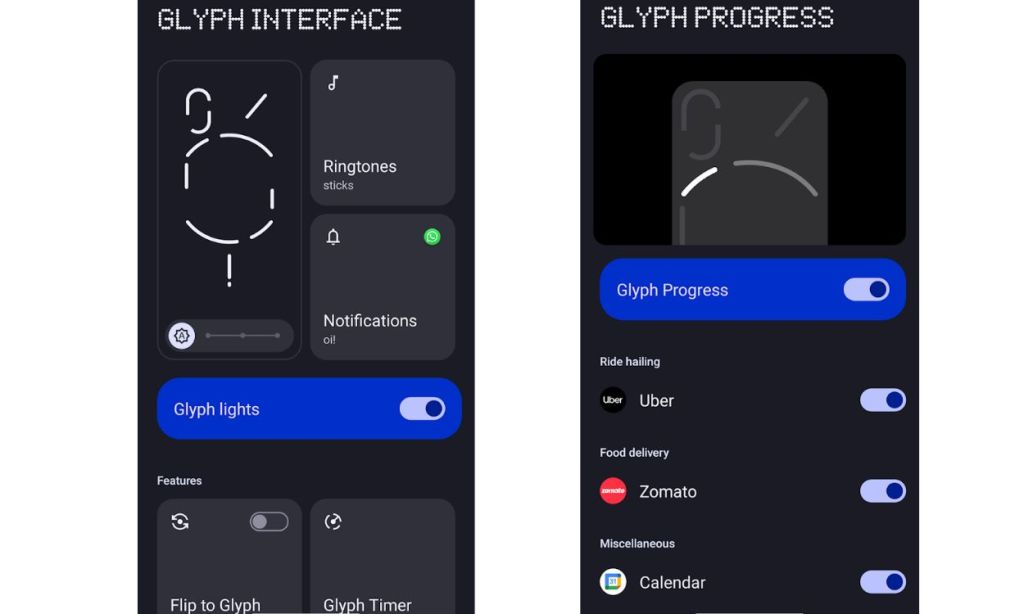 Nothing OS 2.5 Glyph Progress Additions