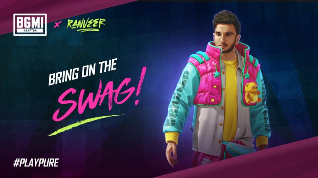 New BGMI update brings Ranveer Singh to Battlegrounds Mobile India