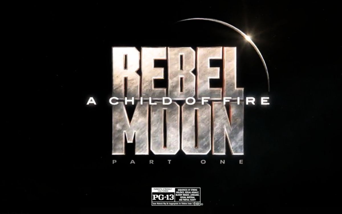 Zack Snyder's 'Rebel Moon' gets an impressive trailer