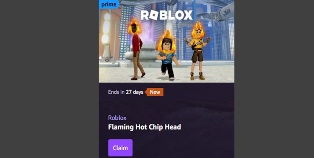 Roblox – Prime Gaming