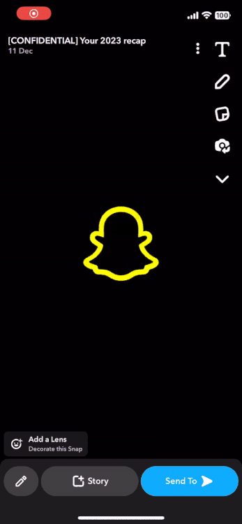 Snapchat Recap 2023