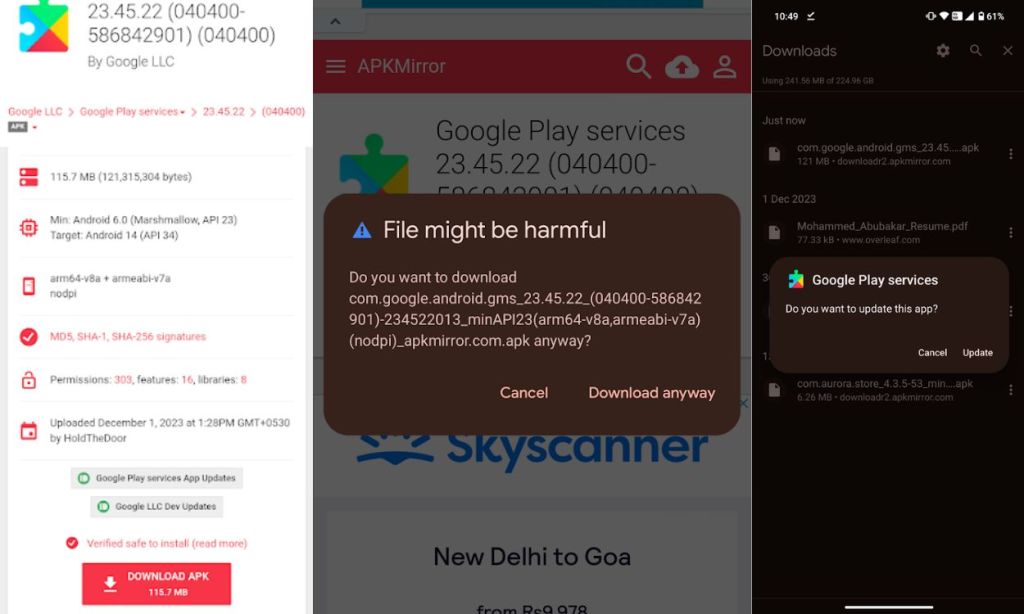 How to Update Google Play Services