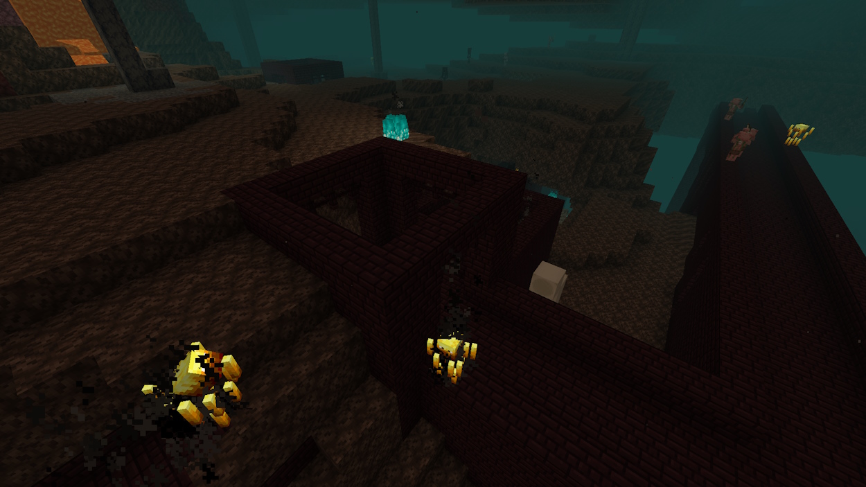 Highest spot of the Nether fortress