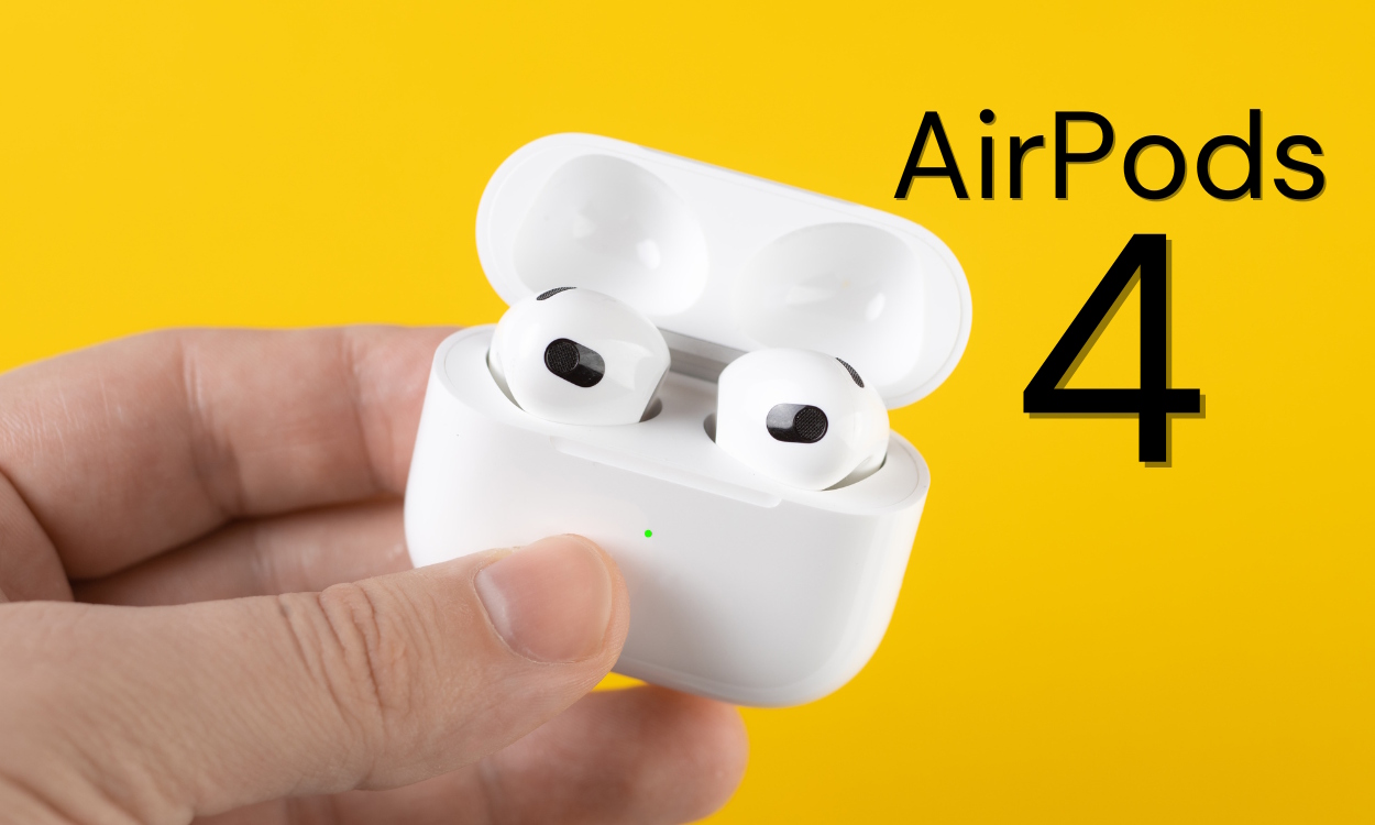 Apple AirPods 4 with New Design