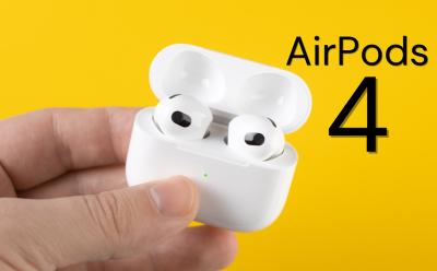 apple is working on airpods 4 with a new design
