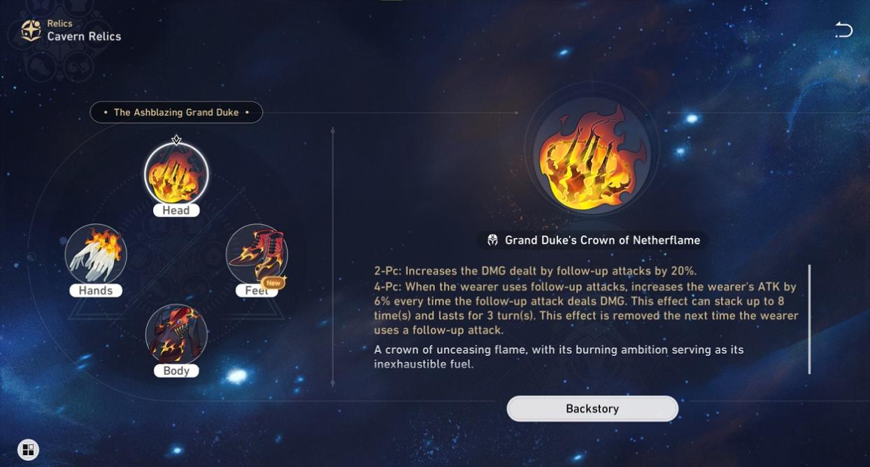 Ashblazing Grand Duke Relic Set