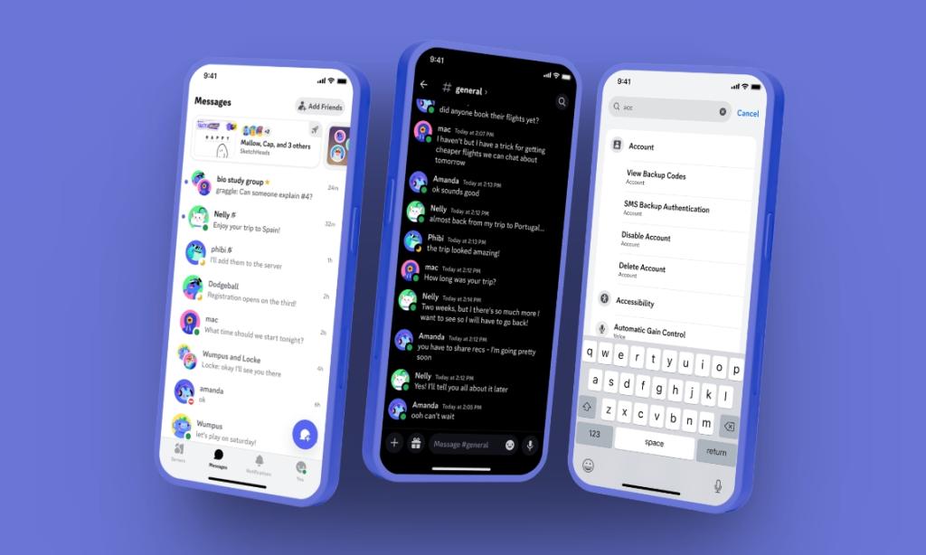 discord mobile app updated