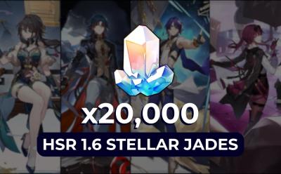 HSR 1.6 Total Stellar Jade Count