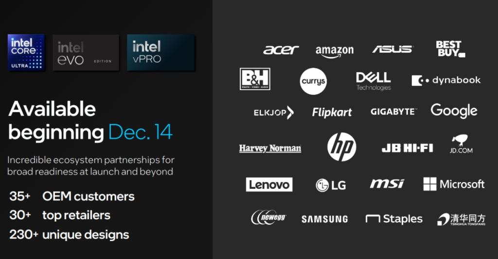 new meteor lake architecture processors for laptops intel 14th gen release date