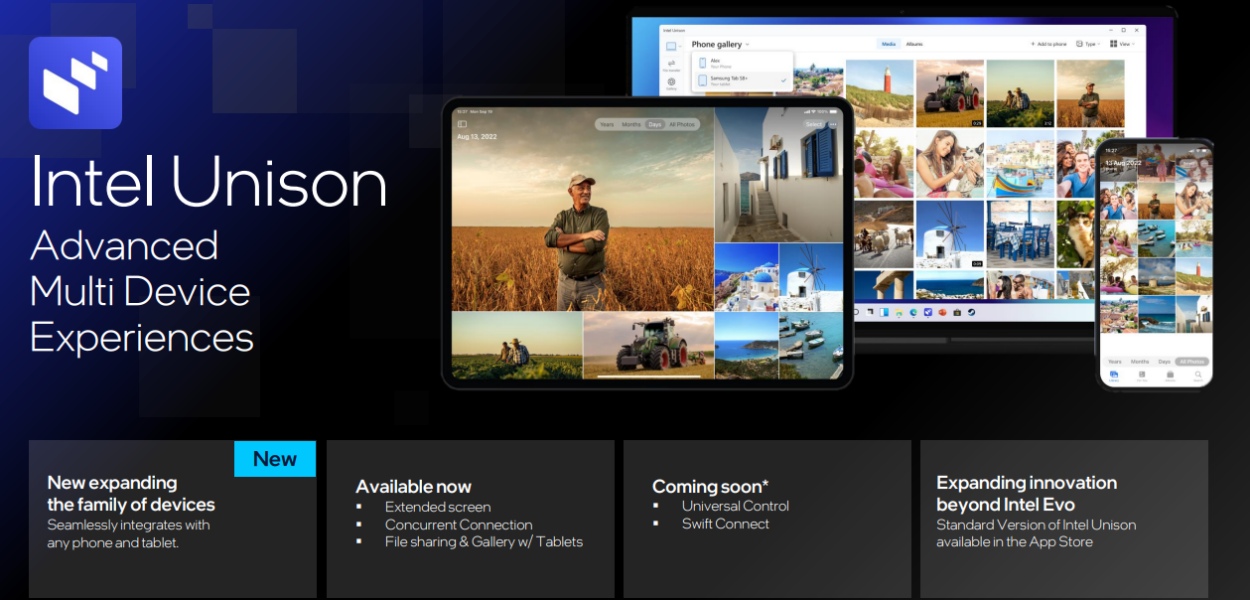 intel unison app new features