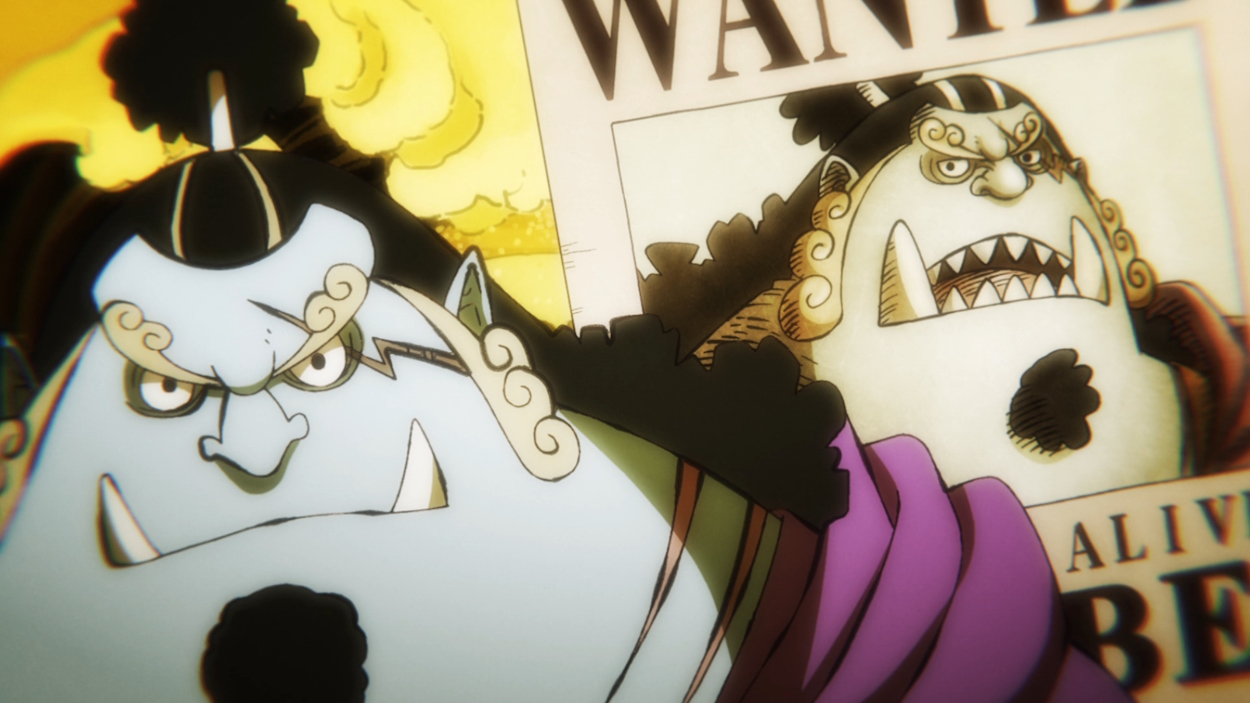 Jinbe in One Piece anime.