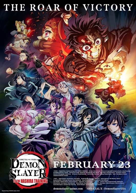 poster of To The Hashira Training arc movie