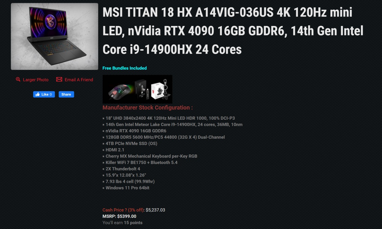 Titan x clearance laptop