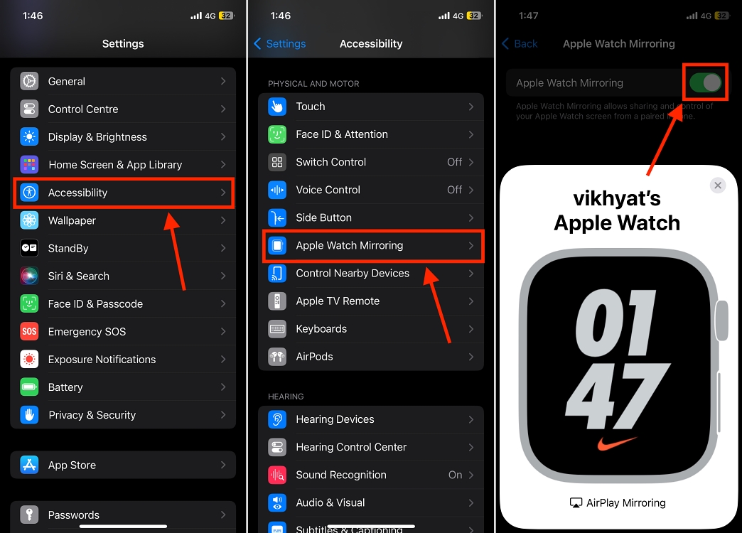 How to Mirror Your Apple Watch on Your iPhone Beebom