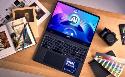 new msi prestige laptops with intel core ultra