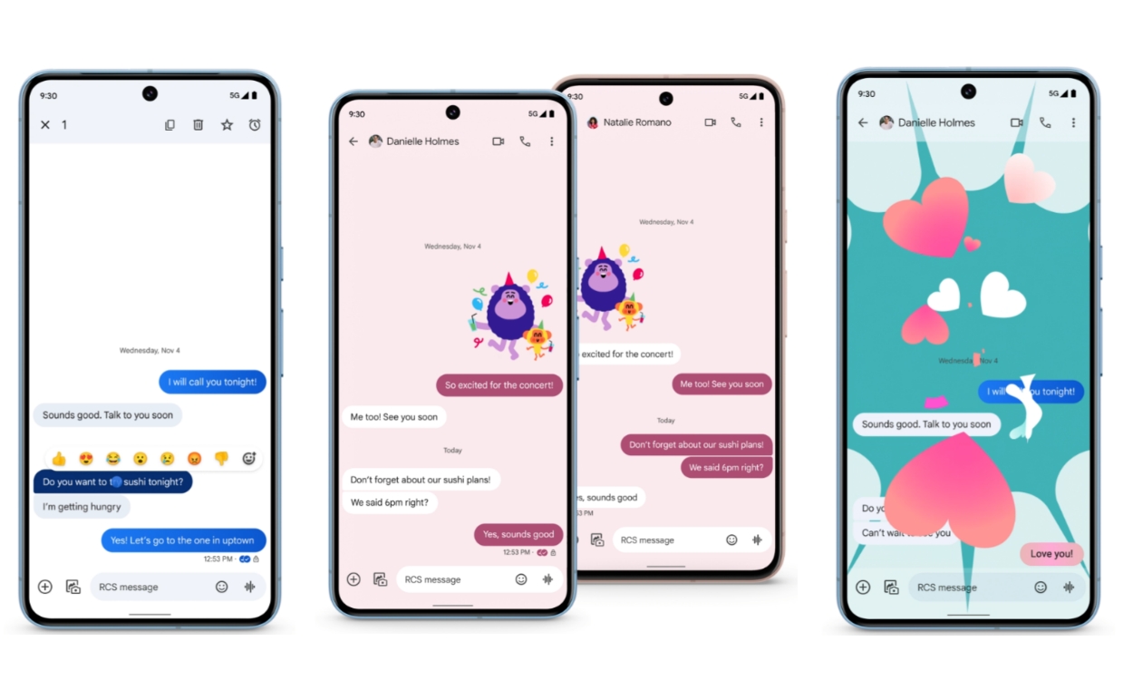 new google messages features