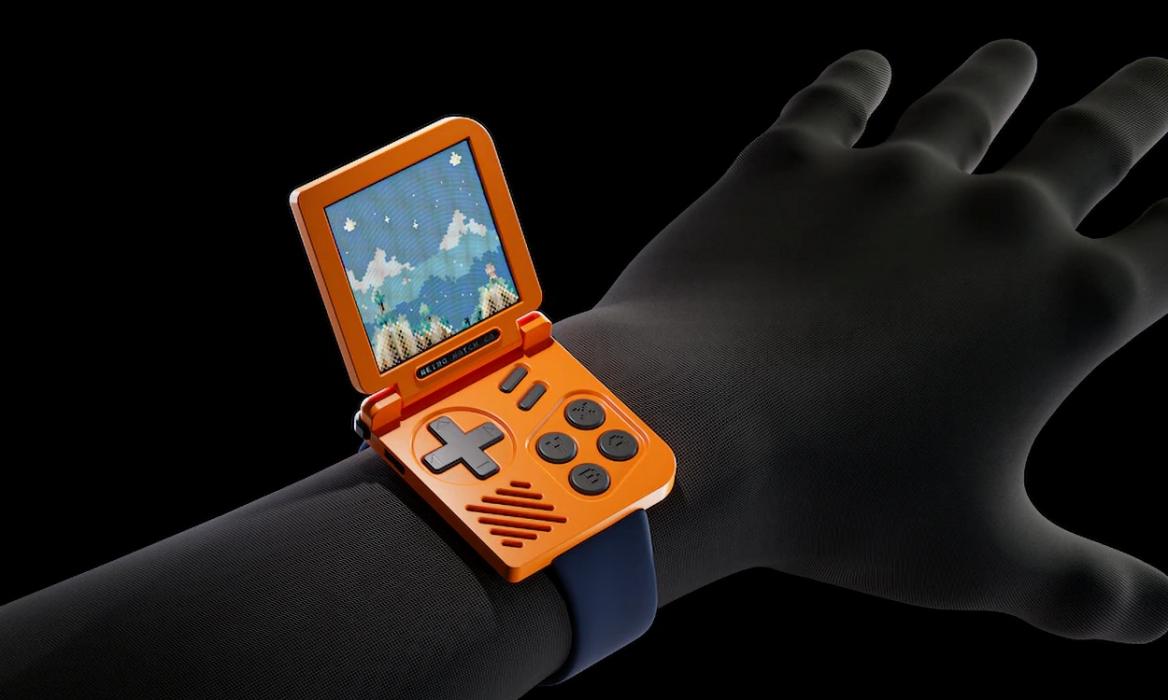 new retro gaming smartwatch project on kickstarter