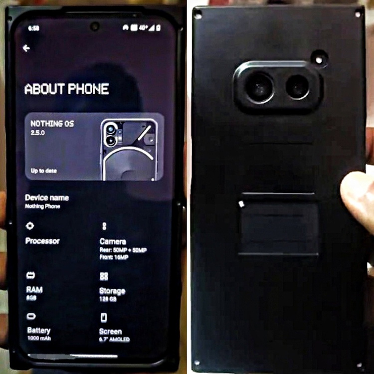 nothing phone 2a real-life device leaked