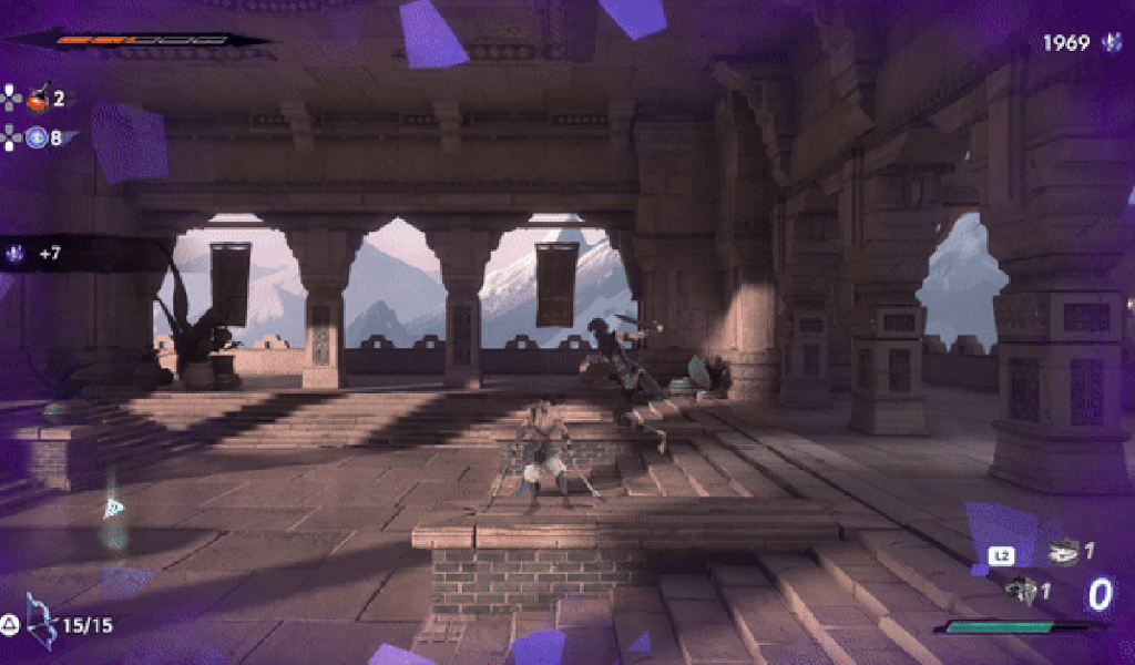 A combat example in price of persia