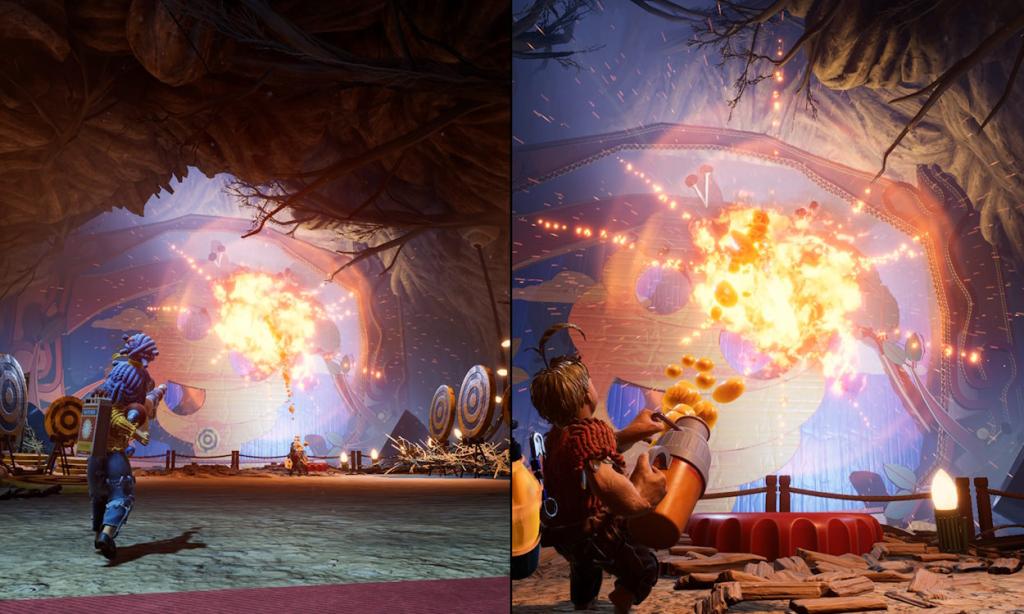 An official imagte of the split-screen co-op game It Takes Two.