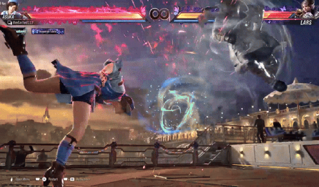 Asuka using the heat in Tekken 8